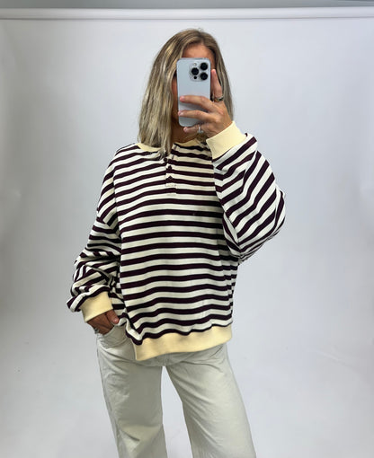 Coco Striped Crew