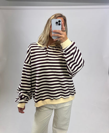 Coco Striped Crew