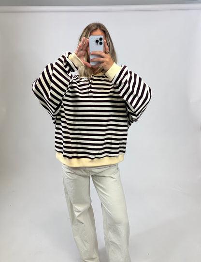 Coco Striped Crew