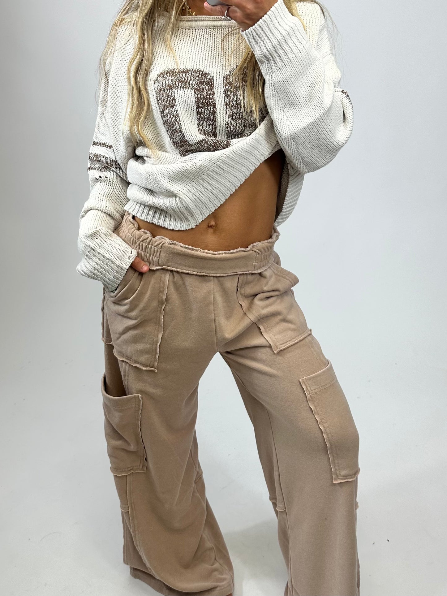 Maeve Cargo Sweatpant