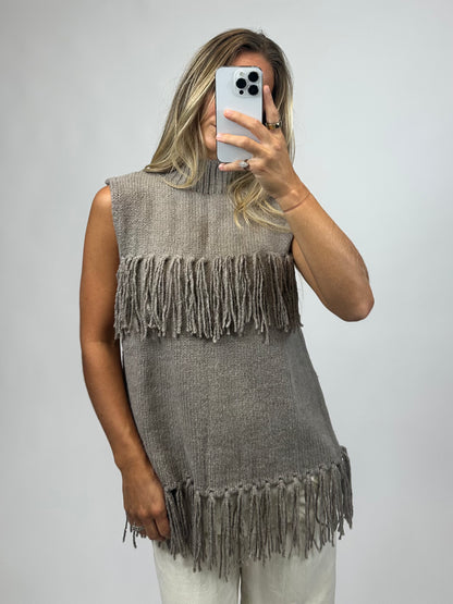 The Maris Top- Taupe