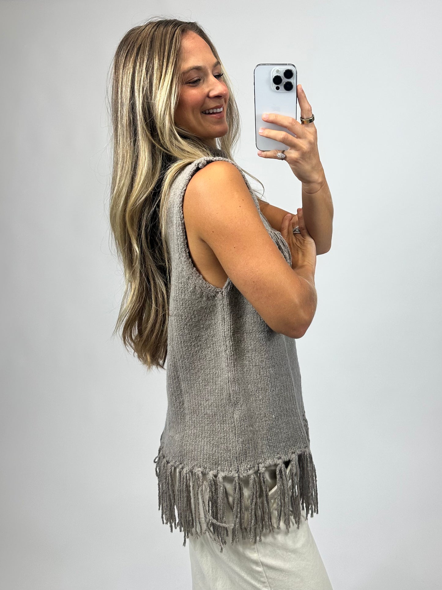 The Maris Top- Taupe