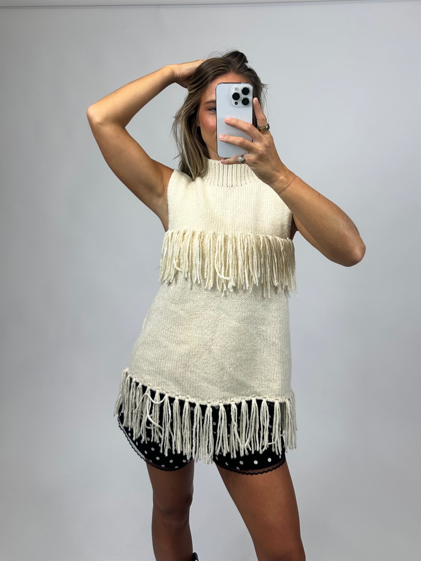 The Maris Top- Cream