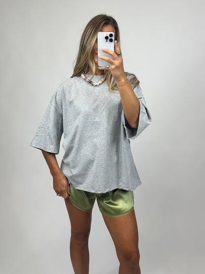 The Calla Classic Tee- Gray